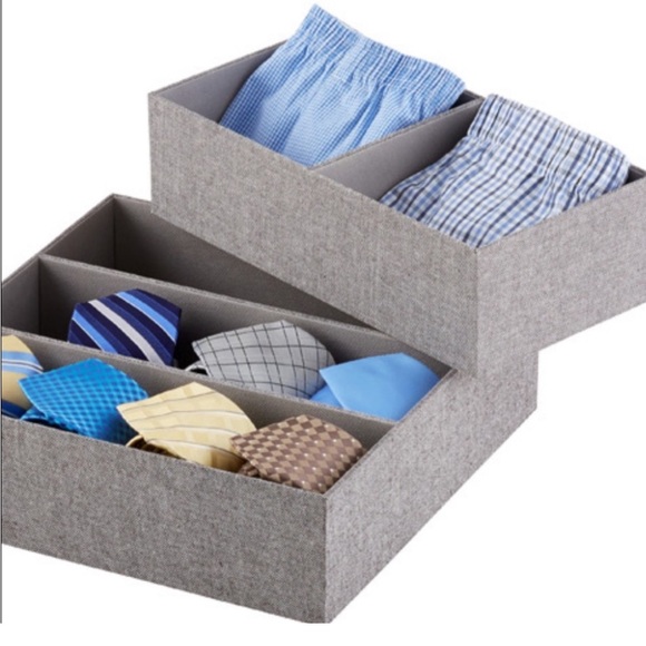 NWT Cambridge 2-Section Drawer Organizer Linen - Picture 3 of 3